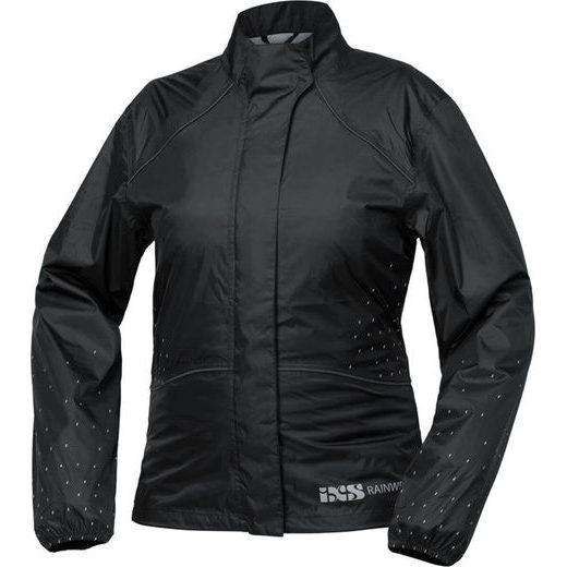 WOMEN'S RAIN JACKET IXS LIGNY X79020 ČIERNA D3XL