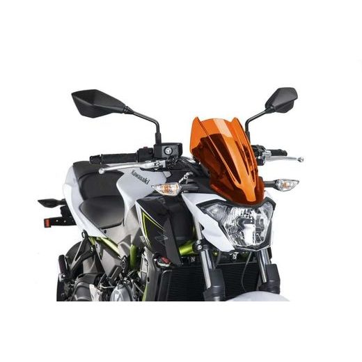 PLEXI NA MOTORKU PUIG NEW. GEN SPORT 9588T ORANŽOVÁ
