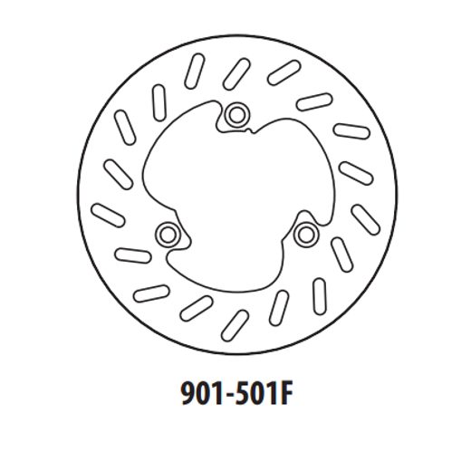 BRZDOVÝ KOTÚČ GOLDFREN 901-501F PREDNÉ 220 MM