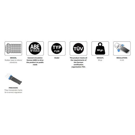 STUPAČKY BEZ ADAPTÉRU PUIG R-FIGHTER S 9193N ČIERNA