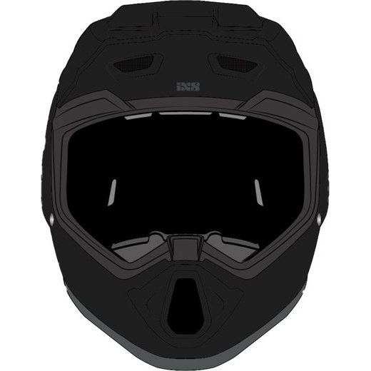 MOTOKROSOVÁ PRILBA IXS TRIGGER MX 1.0 CHALKY MIPS X1-530216 MATT METALLIC BLACK XS
