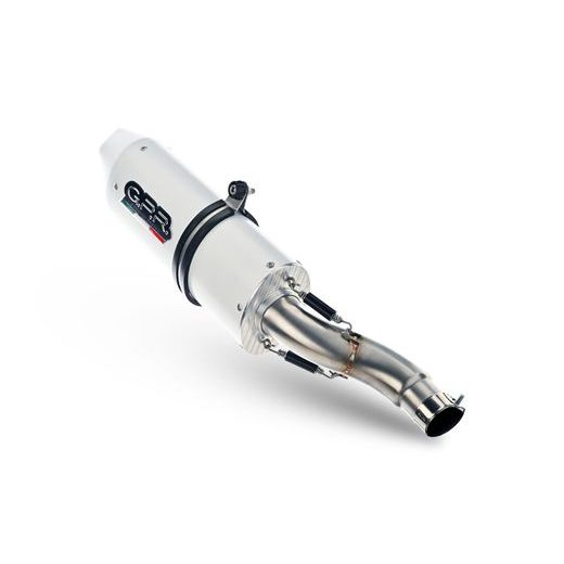 KONCOVKA VÝFUKU SLIP-ON GPR ALBUS EVO4 FN.5.CAT.ALBE4 WHITE GLOSSY