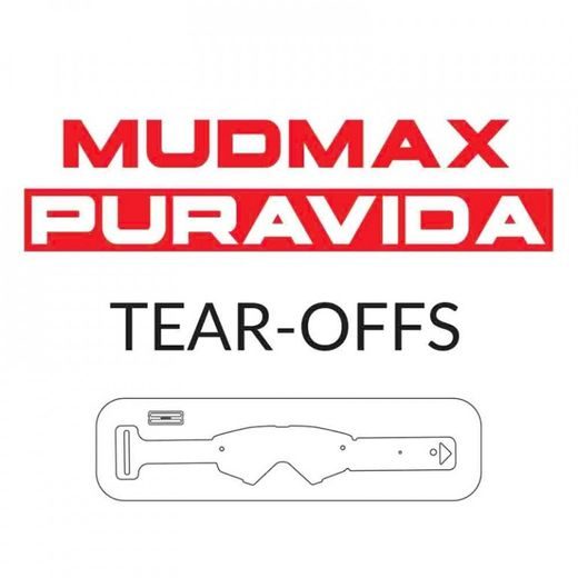 STANDARD TEAR-OFFS ARIETE PURAVIDA / MUDMAX 12964-PVLE 4 STACKS / 6 TEAR-OFFS