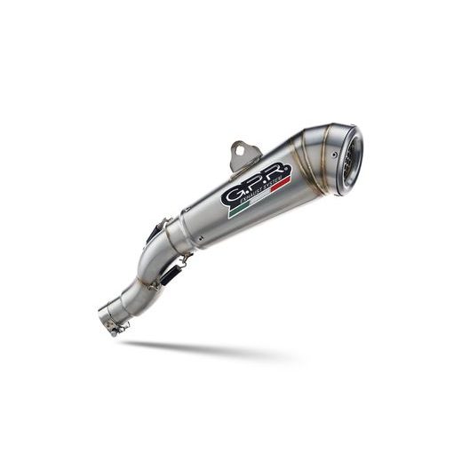 KONCOVKA VÝFUKU SLIP-ON GPR POWERCONE EVO E4.BMW.82.PCEV BRUSHED STAINLESS STEEL
