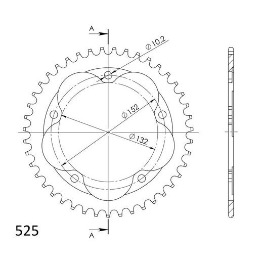 REŤAZOVÁ SADA D.I.D CHAIN - STRIEBORNÝ REŤAZ 525 ZVM-X, X-KRÚŽOK, KOLIESKO SUPERSPROX, ROZETA SUPERSPROX PRE MV AGUSTA F3 675 2012-2014