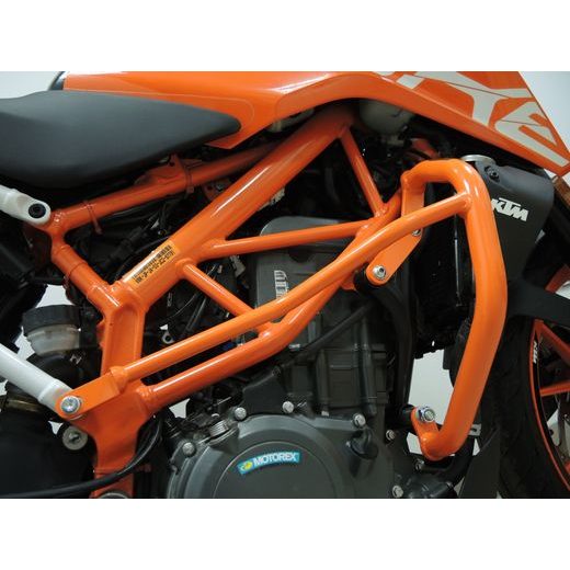 OCHRANA MOTORA RDMOTO CF141O POMARANČOVÁ PRE KTM DUKE 390 2021-2023