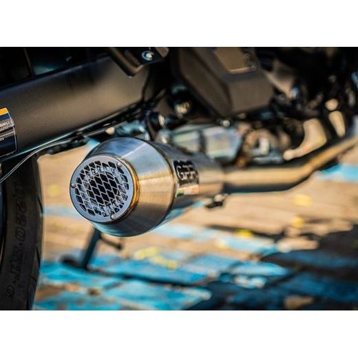 VÝFUK KOMPLETNÝ GPR ULTRACONE E5.CO.K.172.3.CAT.ULTRA BRUSHED STAINLESS STEEL INCLUDING REMOVABLE DB KILLER AND CATALYST