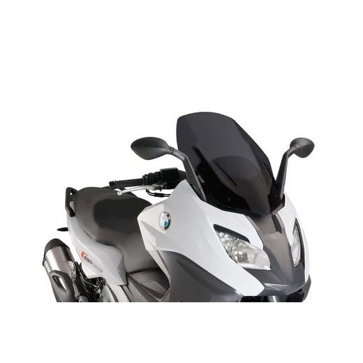 PLEXI NA MOTORKU PUIG V-TECH LINE SPORT 9014F TMAVÁ DYMOVÁ