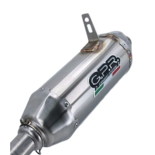 KONCOVKA VÝFUKU SLIP-ON GPR PENTACROSS INOX ATV.49.PENIO BRUSHED STAINLESS STEEL