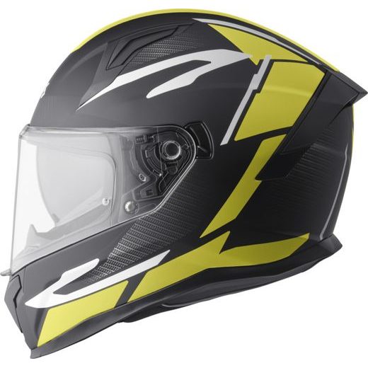 INTEGRÁLNA PRILBA GMS VELOX ZG12601 GRAPHIC MATT BLACK-YELLOW-GREY 2XL
