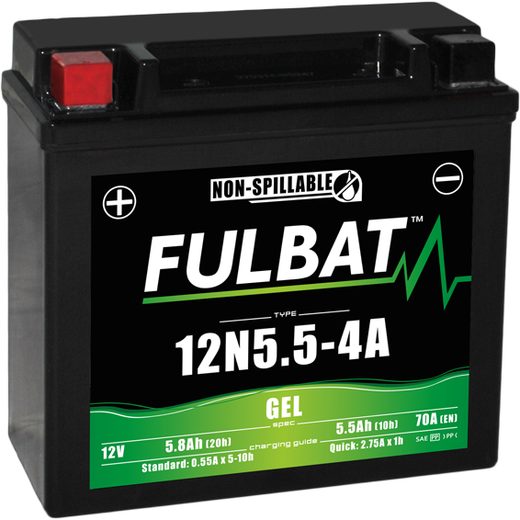 GELOVÝ AKUMULÁTOR FULBAT 12N5.5-4A GEL