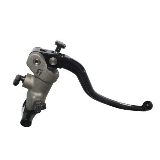 RADIAL BRAKE MASTER CYLINDER ACCOSSATO 19 X 20 WITH FIXED LEVER,BLACK