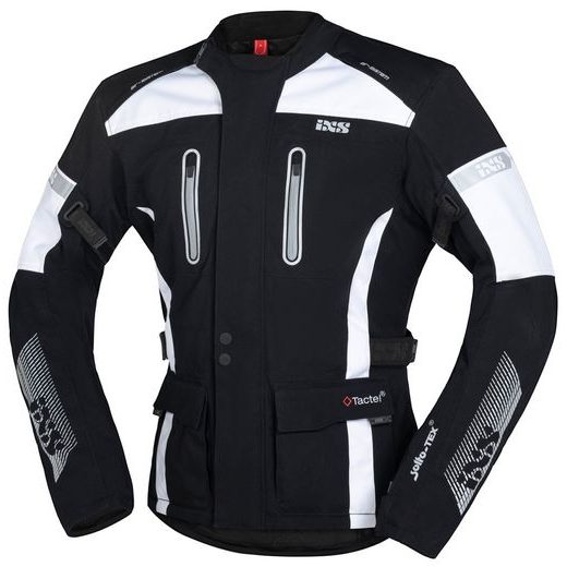 BUNDA TOUR IXS PACORA-ST X55044 ČIERNO-BIELE 5XL