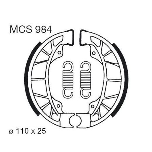 BRZDOVÉ ČEĽUSTE LUCAS MCS 984