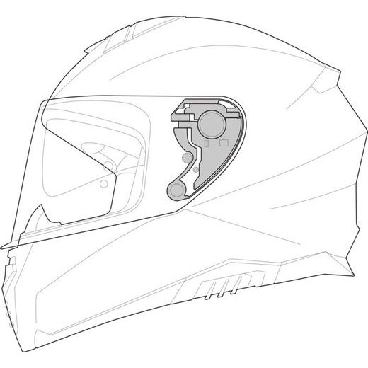 MECHANIZMUS CLONY SÚPRAVY AXXIS V-19 PRE PRILBU MIRAGE