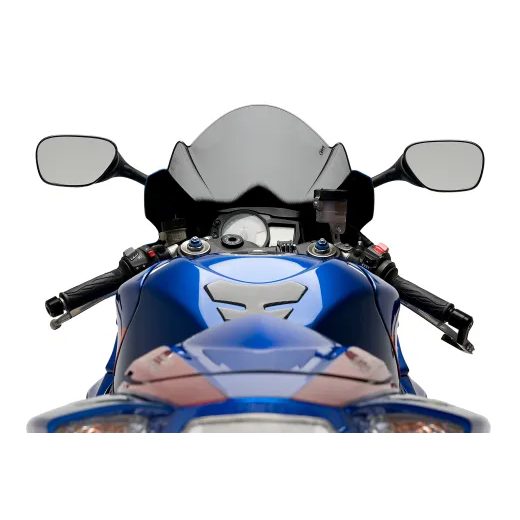 PLEXI ŠTÍT PUIG RACING 4363C KARBÓNOVÝ VZHĽAD