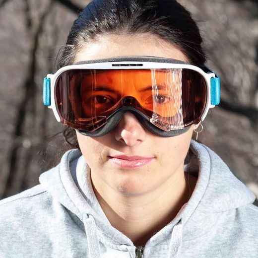 OKULIARE ARIETE WABI 14980-ONBT ORANGE LENS TURQUOISE/WHITE