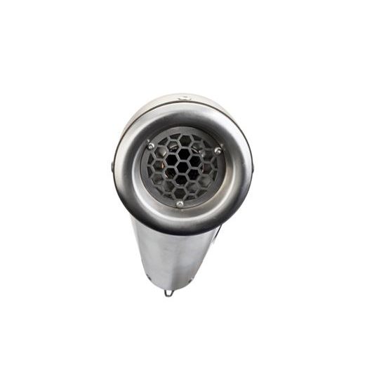 VÝFUK KOMPLETNÝ GPR POWERCONE EVO QUSP.140BIS.PCEV BRUSHED STAINLESS STEEL INCLUDING REMOVABLE DB KILLER