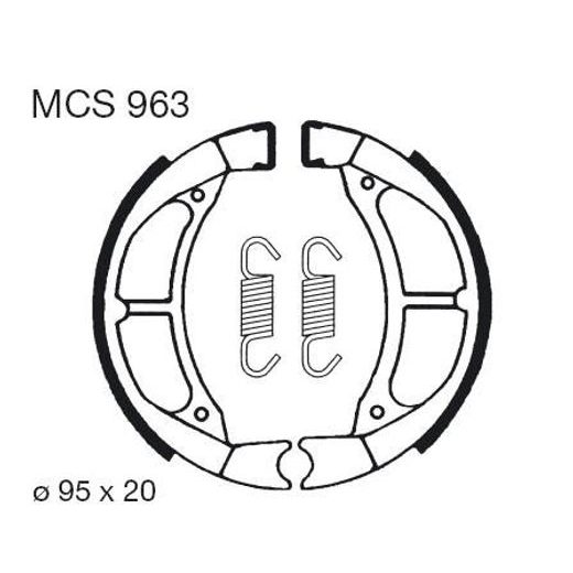 BRZDOVÉ ČEĽUSTE LUCAS MCS 963