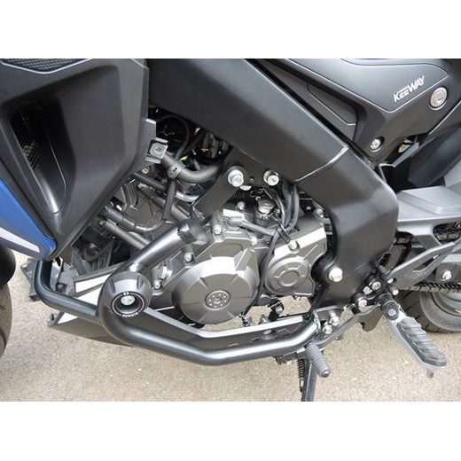 OCHRANA MOTORA RDMOTO CF179KD ČIERNA (WITH PROTECTORS)