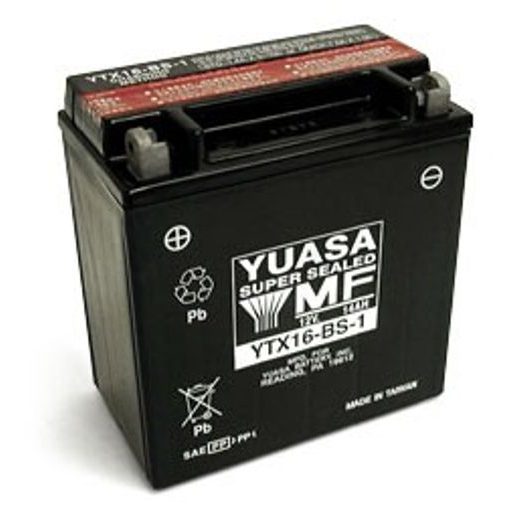 AKUMULÁTOR YUASA YTX16-BS-1