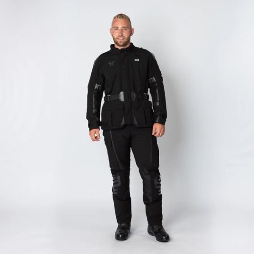 LAMINATED PANTS IXS VENTURE-STX 1.0 X2-015405 ČIERNA 2XL