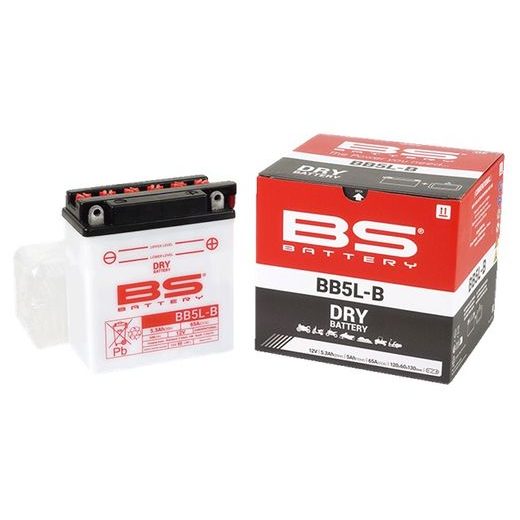 KONVENČNÝ AKUMULÁTOR ( S KYSELINOU) BS-BATTERY BB5L-B (YB5L-B) BALENIE VRÁT.KYSELINY