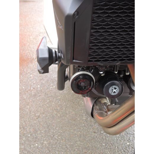 OCHRANA MOTORA RDMOTO CF166KDSL01K ČIERNA (WITH PROTECTORS) PRE HONDA CB 750 HORNET 2022-2025