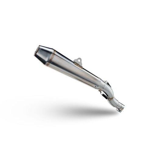 DVOJITÁ KONCOVKA VÝFUKU SLIP - ON GPR VINTACONE T.89.VIC BRUSHED STAINLESS STEEL