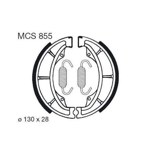 BRZDOVÉ ČEĽUSTE LUCAS MCS 855