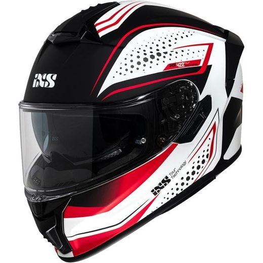 INTEGRÁLNA PRILBA IXS IXS 422 FG 2.2 X15058 WHITE MATT-RED 2XL