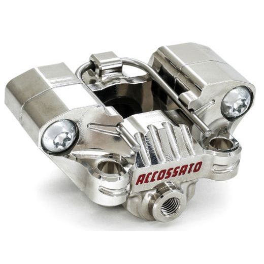 RADIAL BRAKE REAR CALIPER ACCOSSATO PZ017 FOR MINIGP AND PITBIKE - DISTANCE 45 MM