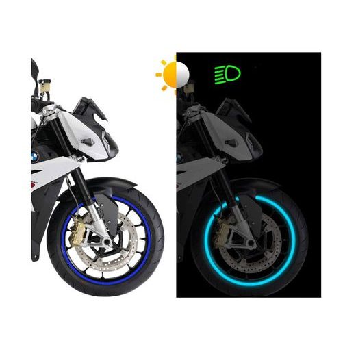 NEW LABEL MOTO PÁSKA NA KOLESÁ MODRÁ