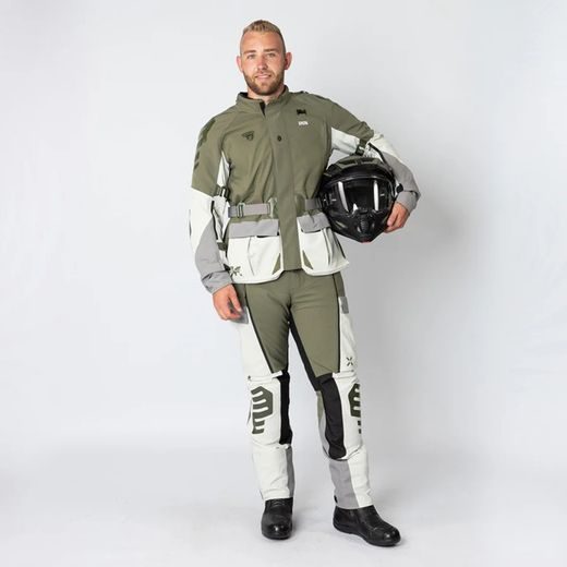 LAMINATED PANTS IXS VENTURE-STX 1.0 X2-015405 OLIVE-LIGHT GREY S