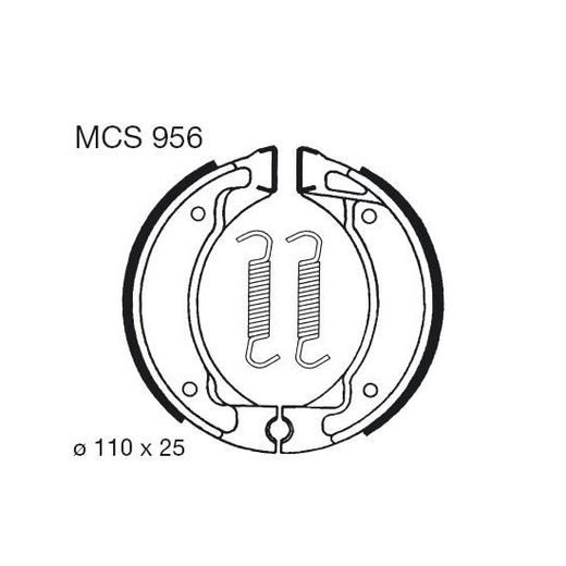 BRZDOVÉ ČEĽUSTE LUCAS MCS 956