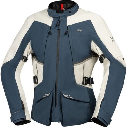 LAMINATED JACKET IXS TOURSTER-STX 1.0 X2-111405 BLUE-COOL GREY KL