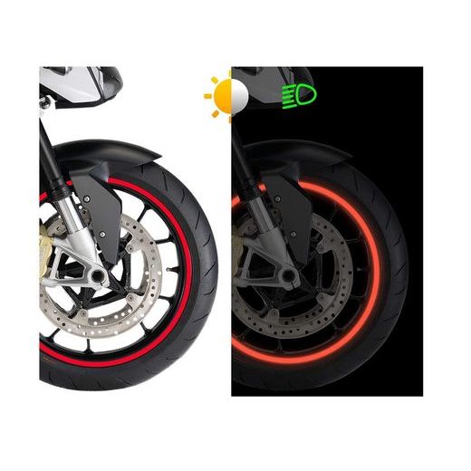 NEW LABEL MOTO PÁSKA NA KOLESÁ ČERVENÁ