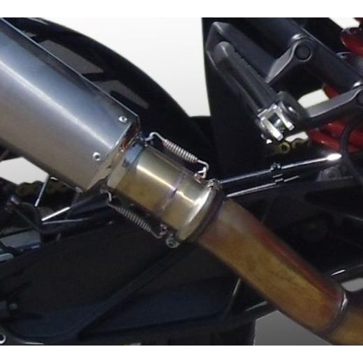 KONCOVKA VÝFUKU SLIP-ON GPR SONIC KTM.55.2.SOPO BRUSHED STAINLESS STEEL