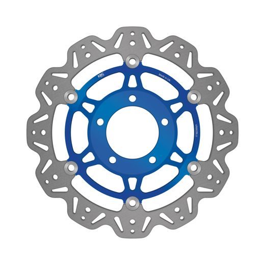 BRZDOVÝ KOTÚČ EBC VR662BLU MODRÁ