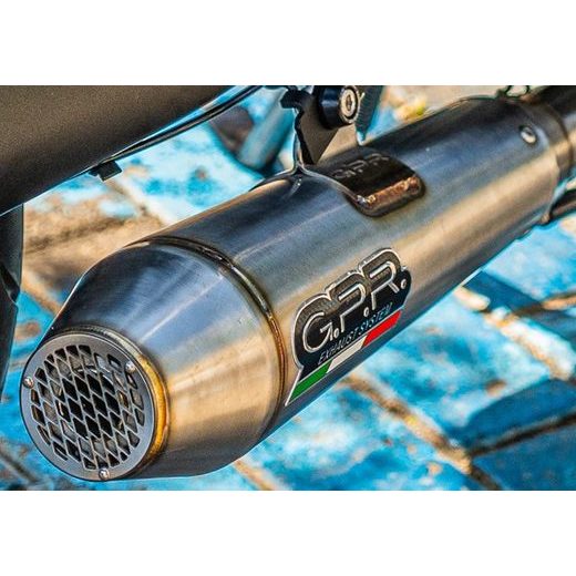 MID - FULL VÝFUKOVÝ SYSTÉM GPR ULTRACONE URAL.21.ULTRA BRUSHED STAINLESS STEEL