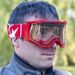 OKULIARE ARIETE 8K ENDURO 14960-ERR DOUBLE CLEAR LENS ČERVENÉ