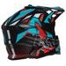 CROSS HELMET IXS IXS363 2.0 X12045 BLACK MATT-PETROL-RED 2XL