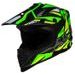 CROSS HELMET IXS IXS363 2.0 X12045 BLACK MATT-YELLOW FLUO-GREEN FLUO XS