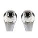 DVOJITÁ KONCOVKA VÝFUKU SLIP - ON GPR SATINOX Y.44.CAT.SAT BRUSHED STAINLESS STEEL