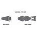 MUD DEFLECTOR TWINAIR 177767505 FENDER FOAM
