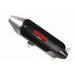 KONCOVKA VÝFUKU SLIP-ON GPR POWER BOMB QUA.4.BOMB BRUSHED STAINLESS STEEL
