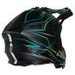 CROSS HELMET IXS IXS189 FG 2.0 X12809 ČIERNA MATNÁ-ŽLTÁ FLUO XS