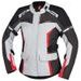 TOUR WOMEN'S JACKET IXS EVANS-ST 2.0 X56048 SIVO-ČERVENÉ D3XL