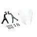 PLEXI NA MOTORKU PUIG NEW GEN. SPORT 22783W ČÍRA FARBA