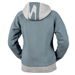 WOMEN'S HOODIE IXS RAPID 1.0 X2-343605 BLUE GREY-COOL GREY DM